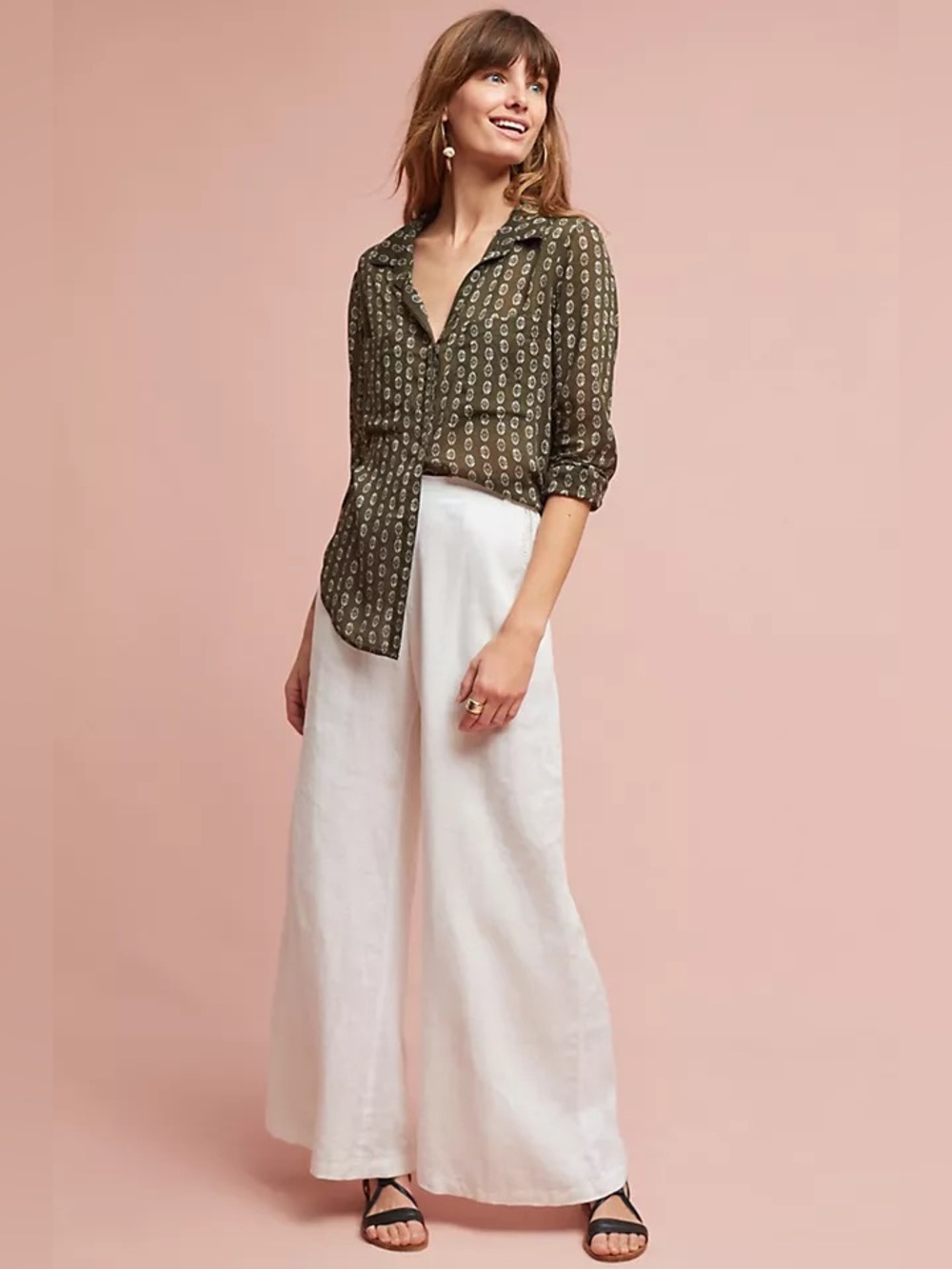 Anthropologie Cloth & Stone Blake Buttondown (Price Firm)